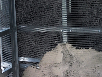 Double-sided ballistic-resistant Ferrocement walls