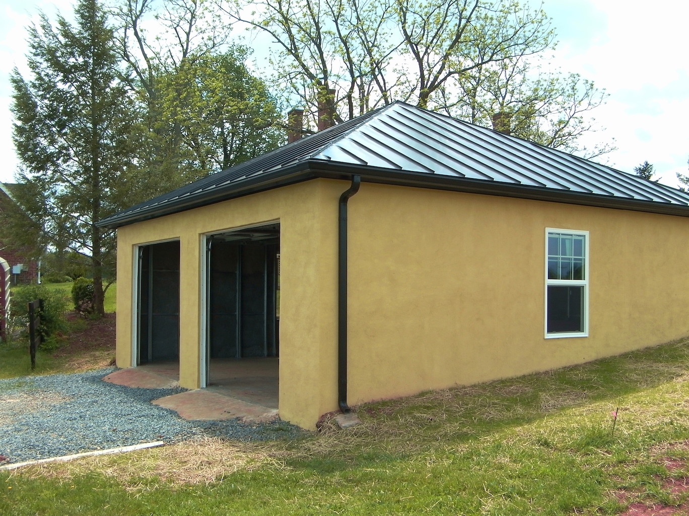 Prefab Ferrocement Kit for a tiny-house size garage
