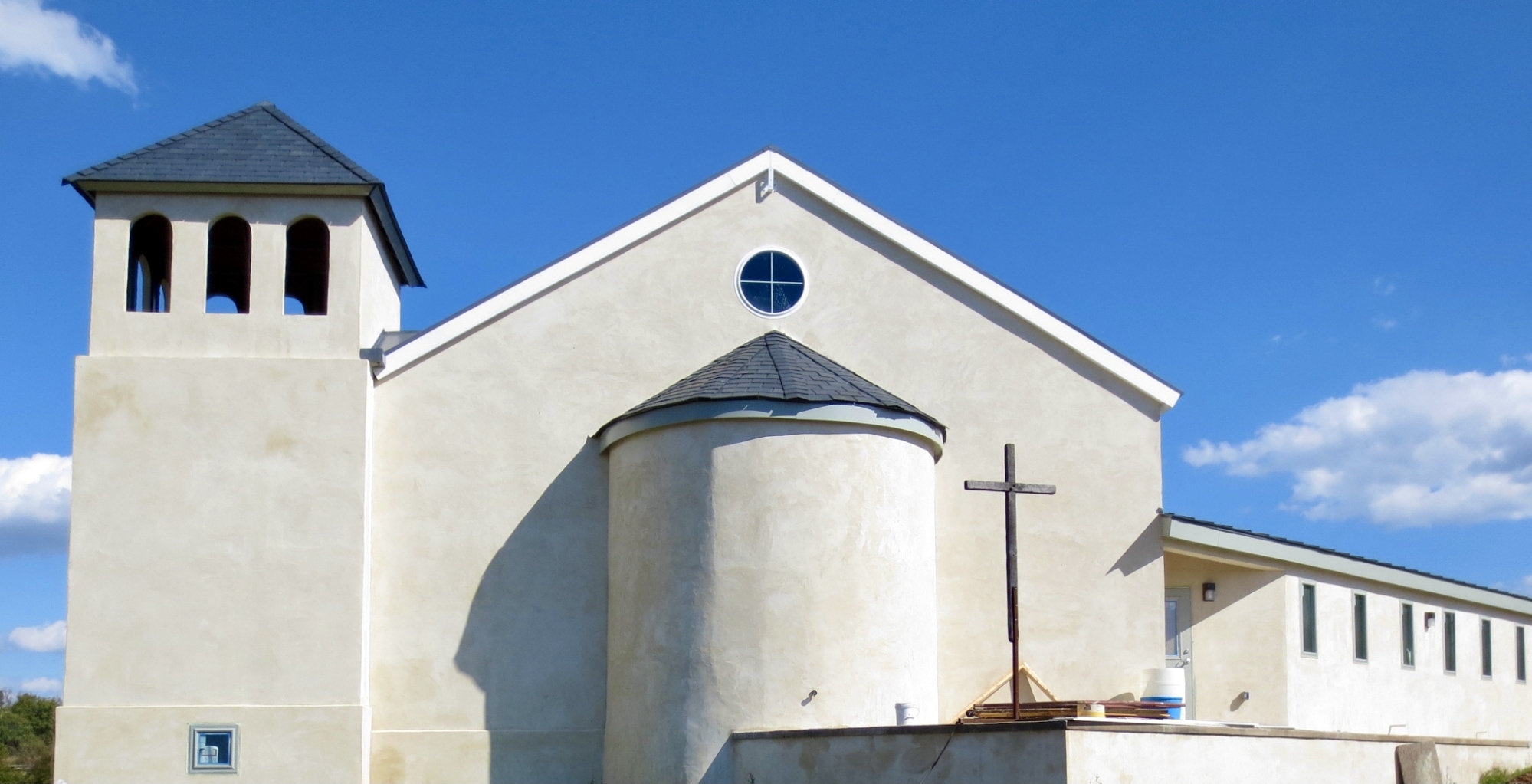Fireproof Ferrocement church doubles as disaster-resistant sanctuary