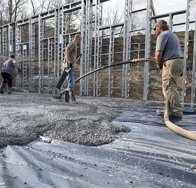 Simplified from the ground up: Footers + walls + slab in a monolithic pour