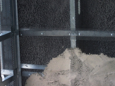 Double-sided ballistic-resistant Ferrocement walls